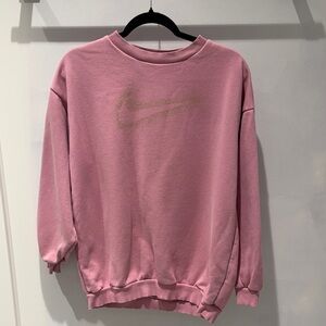 Nike Youth Blush Pink Crewneck Sweatshirt